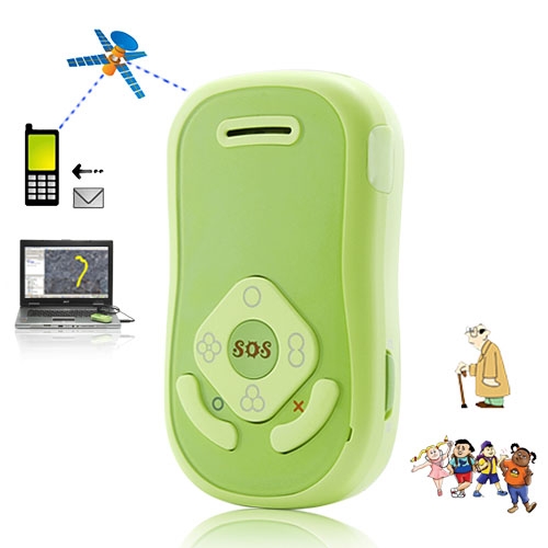 GSM Triband Kids GPS Track Devices with Movement Alert and Phone Call - Click Image to Close